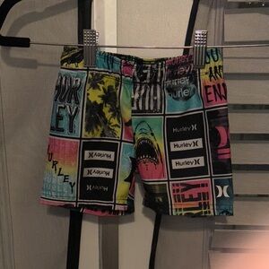 Hurley Colorful Graphic Swim Shorts